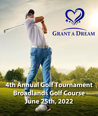 Golf Fundraiser on June 25th 2022 at Broadland's Golf Course